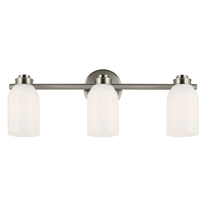 Kichler 55202NI Three Light Bath, Brushed Nickel (2)