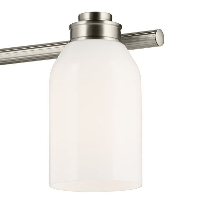 Kichler 55202NI Three Light Bath, Brushed Nickel (4)