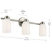 Kichler 55202NI Three Light Bath, Brushed Nickel (5)