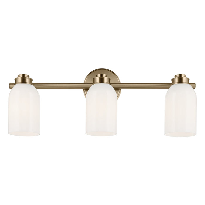 Kichler 55202CPZ Three Light Bath, Champagne Bronze (2)