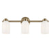 Kichler 55202CPZ Three Light Bath, Champagne Bronze (2)