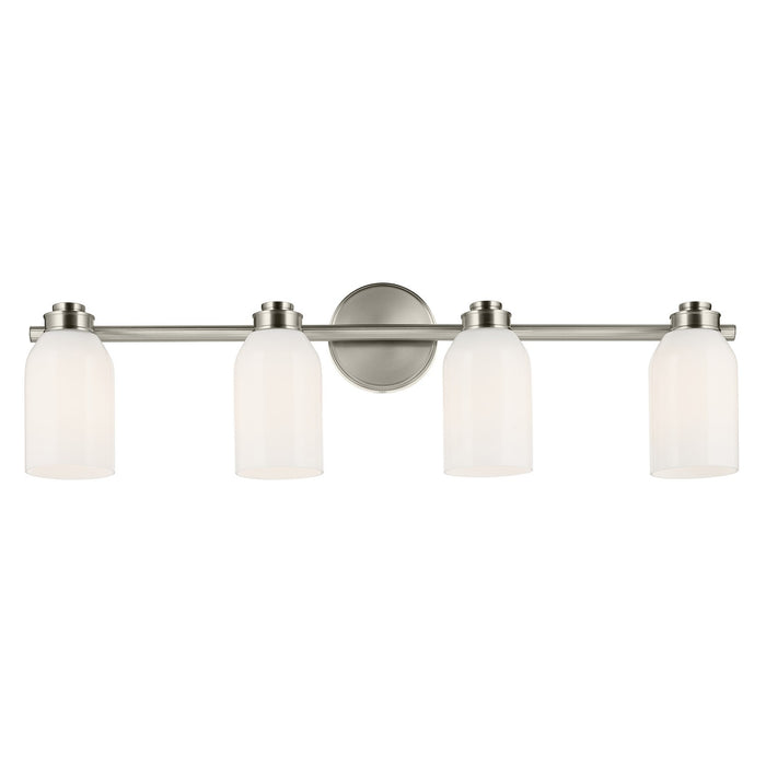 Kichler 55203NI Four Light Bath, Brushed Nickel (2)
