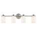 Kichler 55203NI Four Light Bath, Brushed Nickel (2)