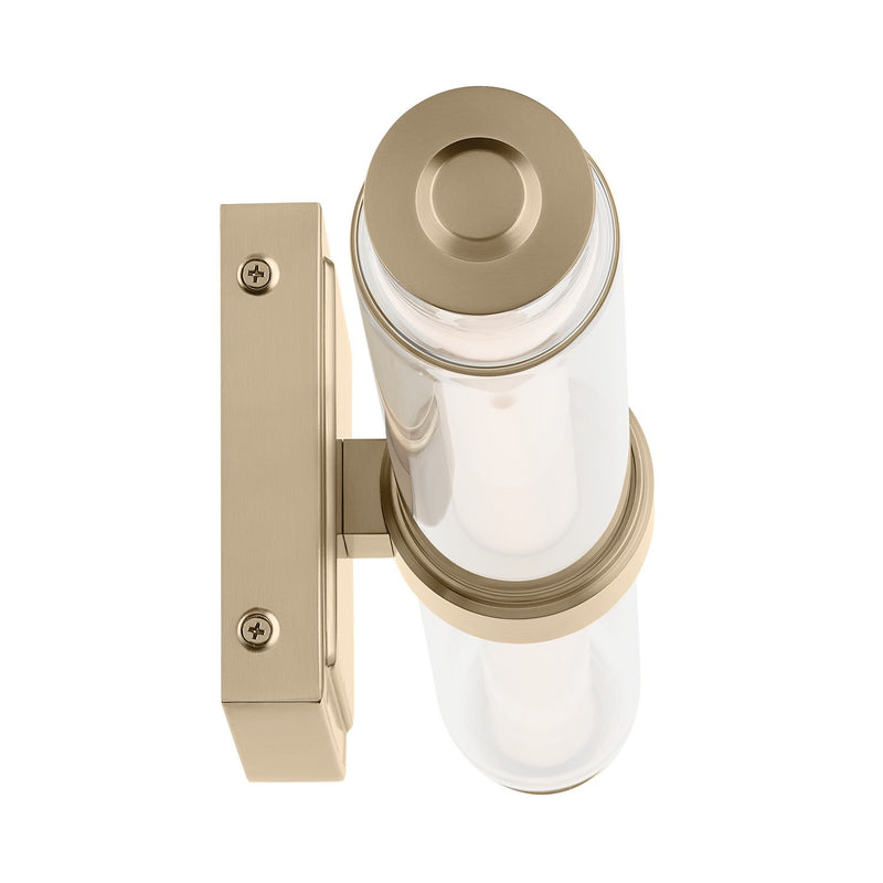 Kichler 55238CPZLED LED Linear Bath, Champagne Bronze (3)