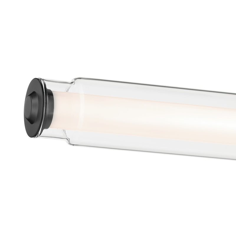 Kichler 55238BKLED LED Linear Bath, Black (4)