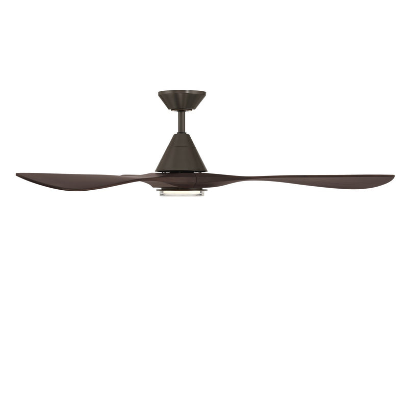 Modern Forms Fans FR-D2504-60L-BZ/DW 60"Ceiling Fan, Bronze/Dark Walnut (2)