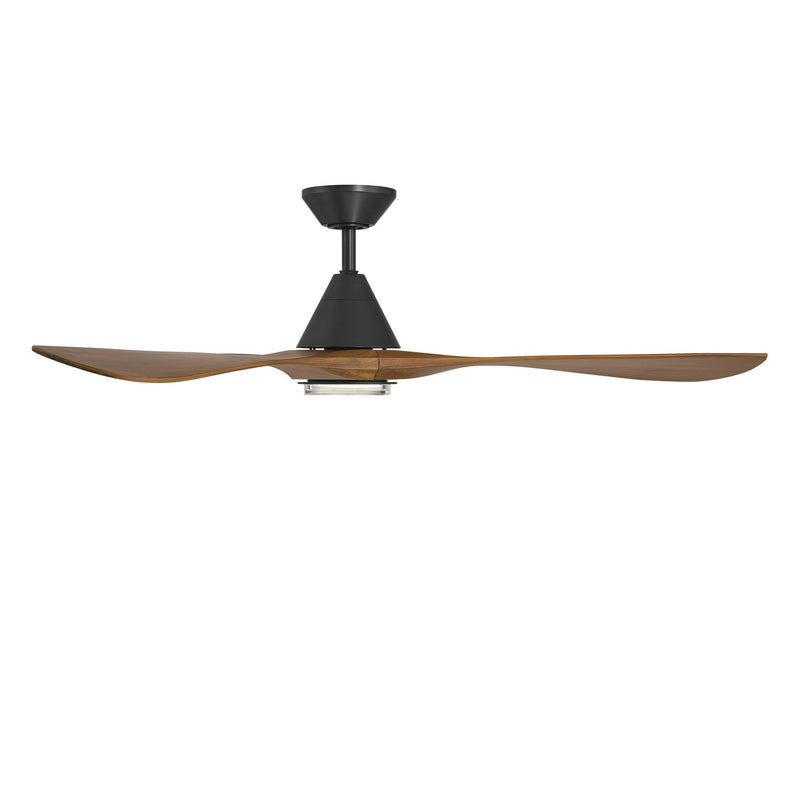 Modern Forms Fans FR-D2504-60L-MB/DK 60"Ceiling Fan, Matte Black/Distressed Koa (2)