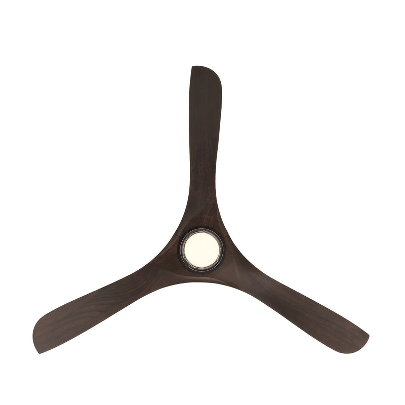 Modern Forms Fans FR-D2504-60L-MB/DW 60"Ceiling Fan, Matte Black/Dark Walnut (2)