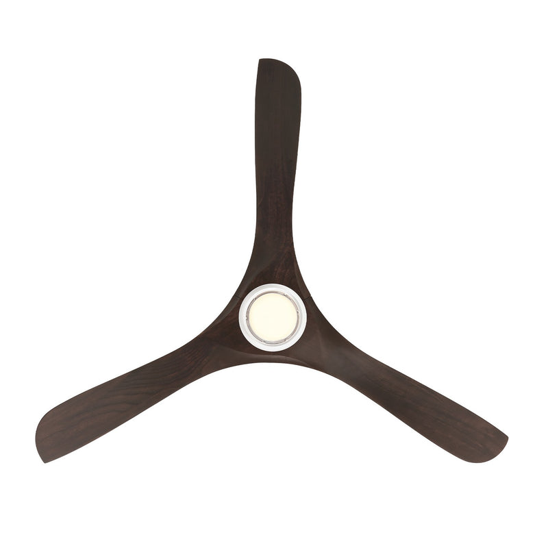 Modern Forms Fans FR-D2504-60L-MW/DW 60"Ceiling Fan, Matte White/Dark Walnut (3)
