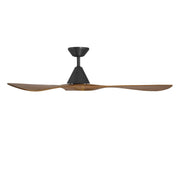 Modern Forms Fans FR-D2504-60-MB/DK 60"Ceiling Fan, Matte Black/Distressed Koa (3)