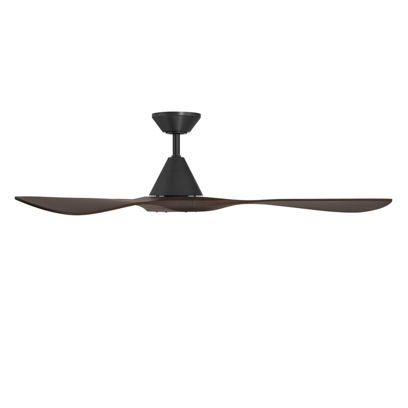 Modern Forms Fans FR-D2504-60-MB/DW 60"Ceiling Fan, Matte Black/Dark Walnut (4)