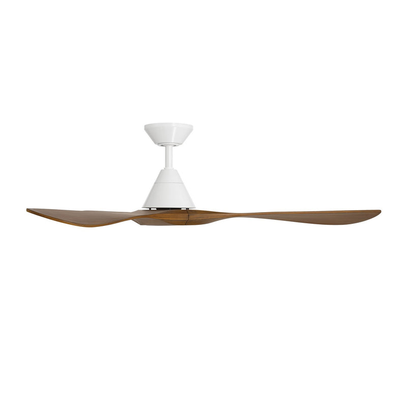Modern Forms Fans FR-D2504-60-MW/DK 60"Ceiling Fan, Matte White/Distressed Koa (3)