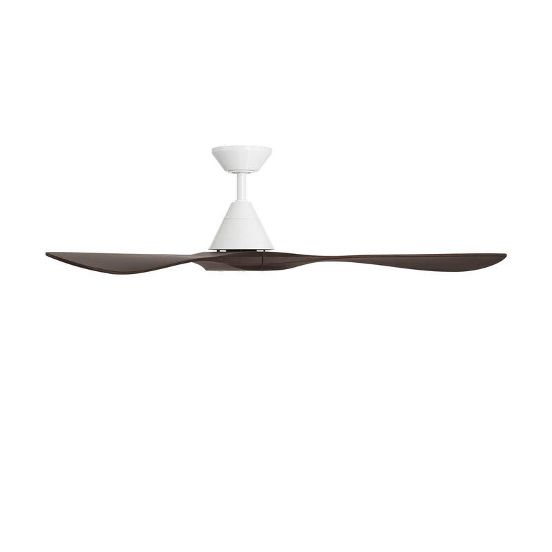 Modern Forms Fans FR-D2504-60-MW/DW 60"Ceiling Fan, Matte White/Dark Walnut (4)