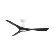 Modern Forms Fans FR-D2504-60-MW/MB 60"Ceiling Fan, Matte White/Matte Black (2)