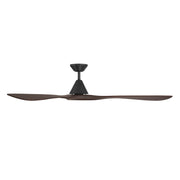 Modern Forms Fans FR-D2504-72-MB/DW 72"Ceiling Fan, Matte Black/Dark Walnut (3)