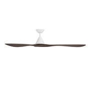 Modern Forms Fans FR-D2504-72-MW/DW 72"Ceiling Fan, Matte White/Dark Walnut (3)