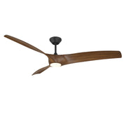 Modern Forms Fans FR-W2006-72L-MB/DK 72"Ceiling Fan, Matte Black/Distressed Koa (2)