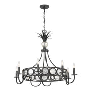 Savoy House 1-1205-8-188 Eight Light Chandelier, Black Tourmaline (2)