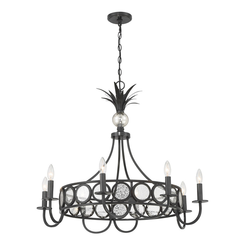 Savoy House 1-1205-8-188 Eight Light Chandelier, Black Tourmaline (2)
