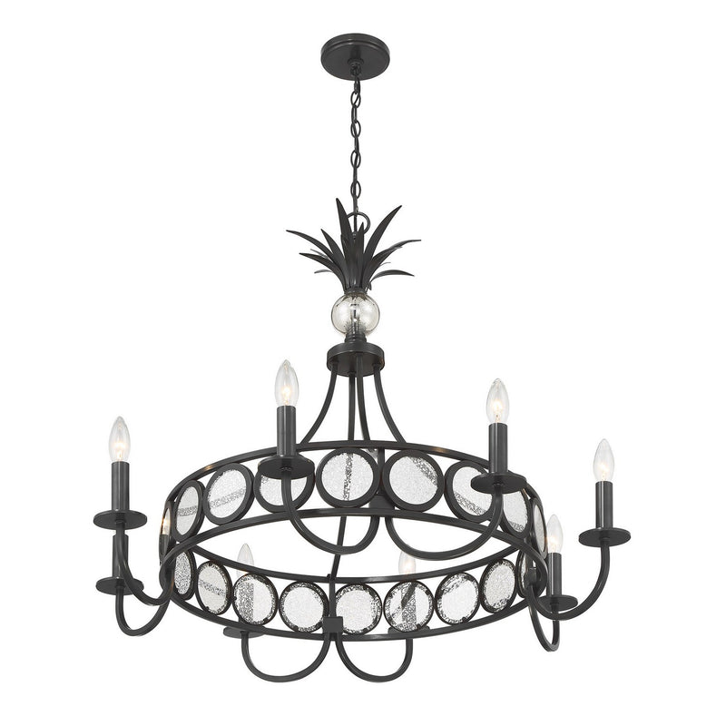 Savoy House 1-1205-8-188 Eight Light Chandelier, Black Tourmaline (3)