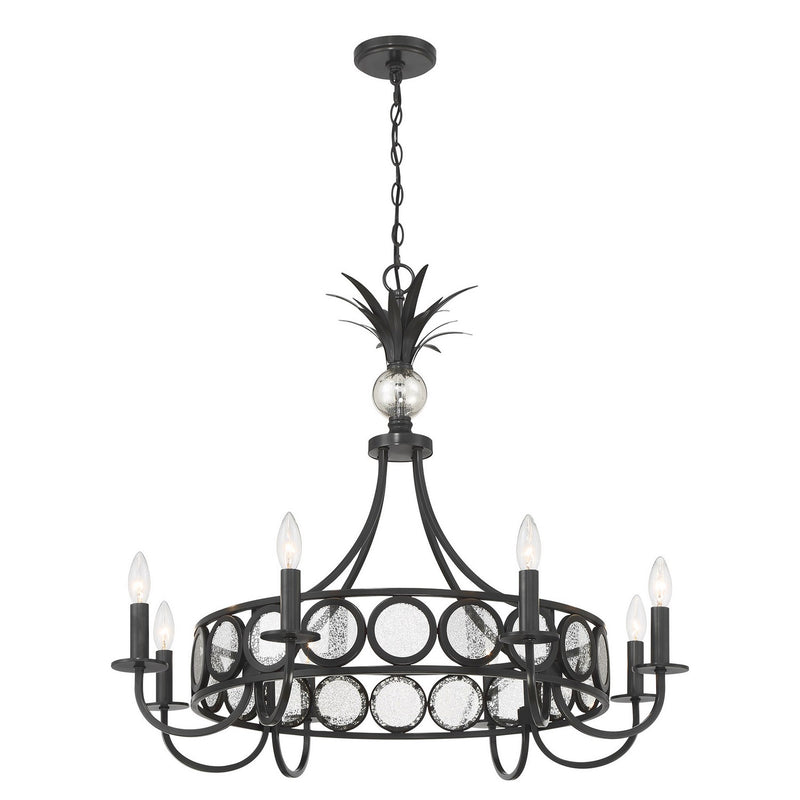 Savoy House 1-1205-8-188 Eight Light Chandelier, Black Tourmaline (4)