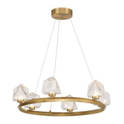 Savoy House 1-1237-6-322 LED Chandelier, Warm Brass (4)