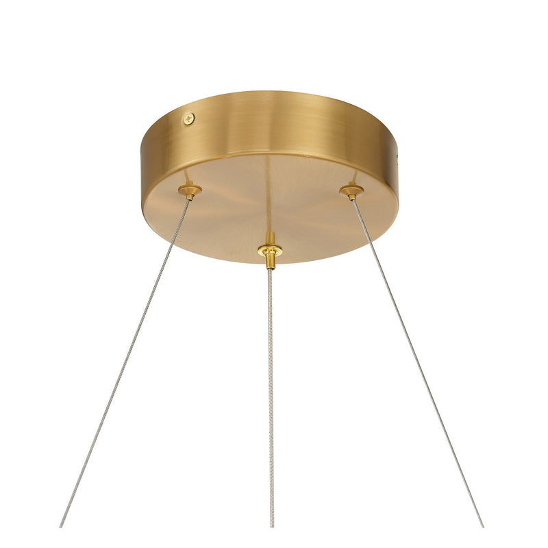 Savoy House 1-1237-6-322 LED Chandelier, Warm Brass (5)