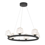 Savoy House 1-1237-6-89 LED Chandelier, Matte Black (4)