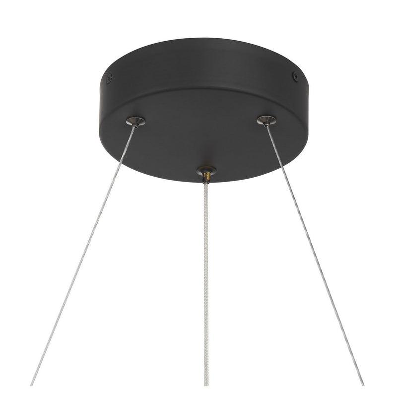 Savoy House 1-1237-6-89 LED Chandelier, Matte Black (5)