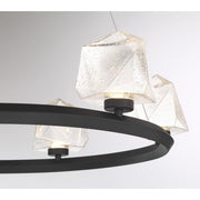 Savoy House 1-1237-6-89 LED Chandelier, Matte Black (6)