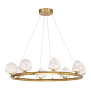 Savoy House 1-1238-8-322 LED Chandelier, Warm Brass (2)