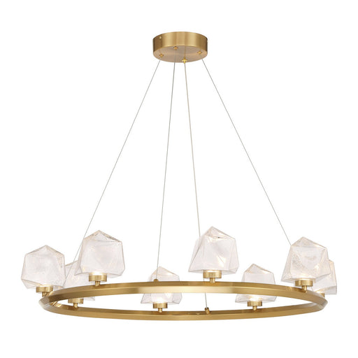 Savoy House 1-1238-8-322 LED Chandelier, Warm Brass (2)