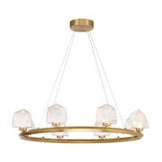 Savoy House 1-1238-8-322 LED Chandelier, Warm Brass (4)
