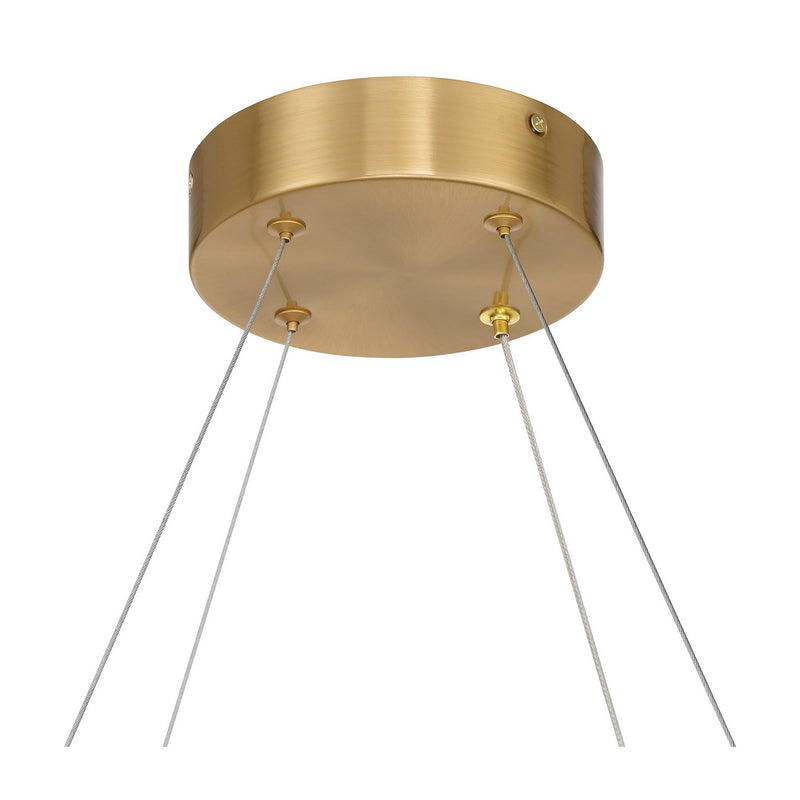 Savoy House 1-1238-8-322 LED Chandelier, Warm Brass (5)
