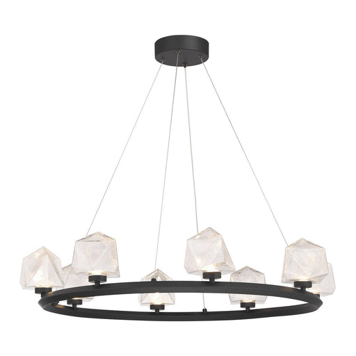 Savoy House 1-1238-8-89 LED Chandelier, Matte Black (2)