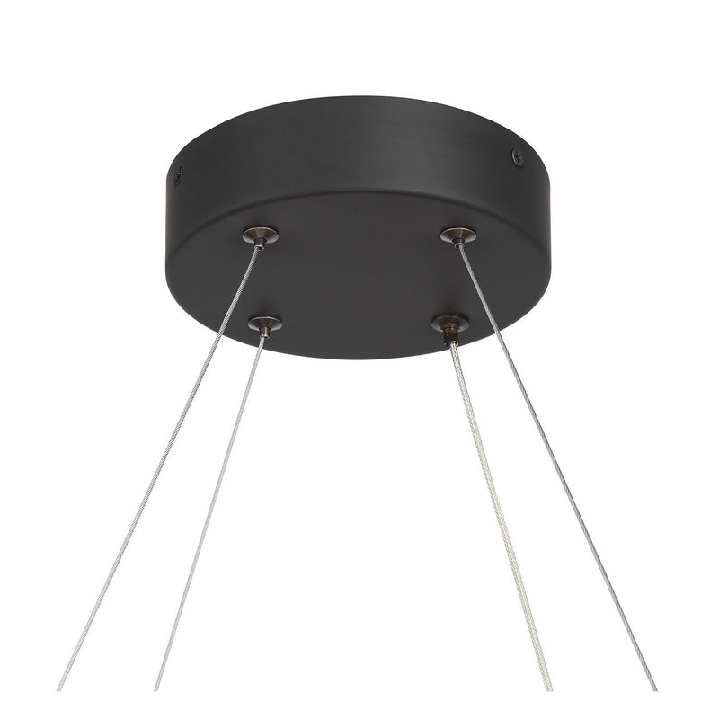 Savoy House 1-1238-8-89 LED Chandelier, Matte Black (5)