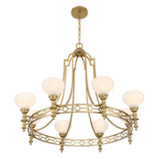 Savoy House 1-1605-8-322 Eight Light Chandelier, Warm Brass (3)