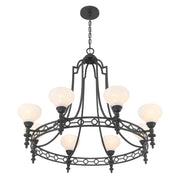 Savoy House 1-1605-8-89 Eight Light Chandelier, Matte Black (3)