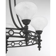 Savoy House 1-1606-5-89 Five Light Chandelier, Matte Black (5)