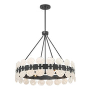 Savoy House 1-3605-6-89 Six Light Chandelier, Matte Black (2)