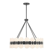 Savoy House 1-3605-6-89 Six Light Chandelier, Matte Black (4)