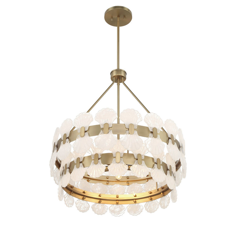 Savoy House 1-3606-5-127 Five Light Chandelier, Noble Brass (3)