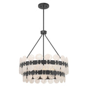 Savoy House 1-3606-5-89 Five Light Chandelier, Matte Black (2)