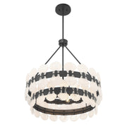Savoy House 1-3606-5-89 Five Light Chandelier, Matte Black (3)