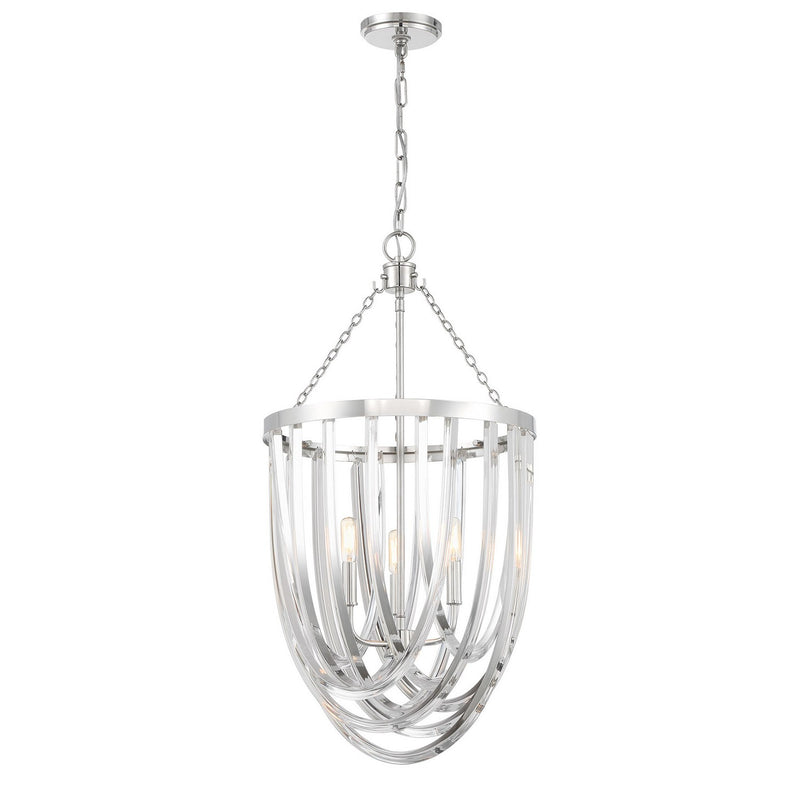 Savoy House 3-2999-3-109 Three Light Pendant, Polished Nickel (2)