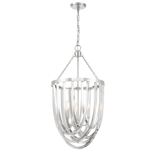 Savoy House 3-2999-3-109 Three Light Pendant, Polished Nickel (2)