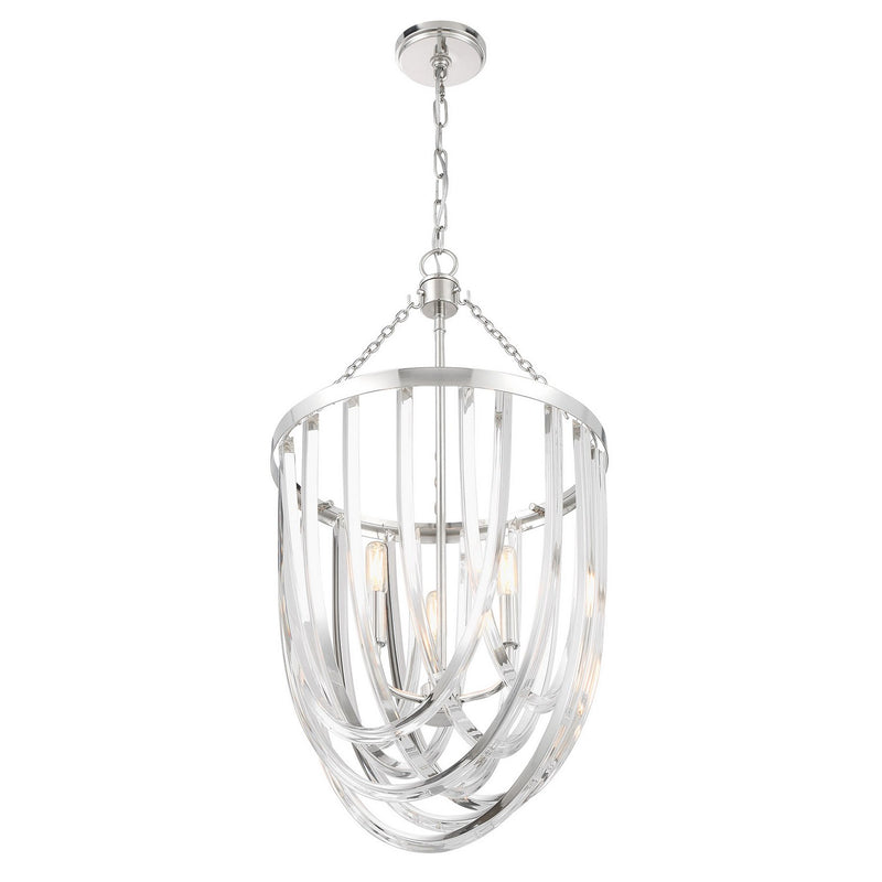 Savoy House 3-2999-3-109 Three Light Pendant, Polished Nickel (3)