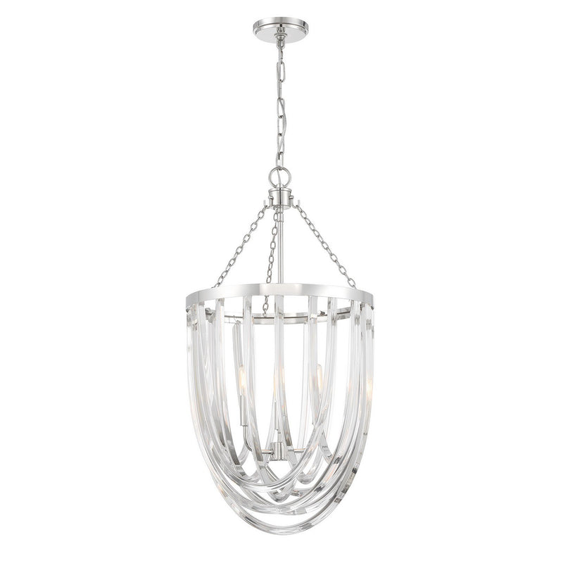 Savoy House 3-2999-3-109 Three Light Pendant, Polished Nickel (4)