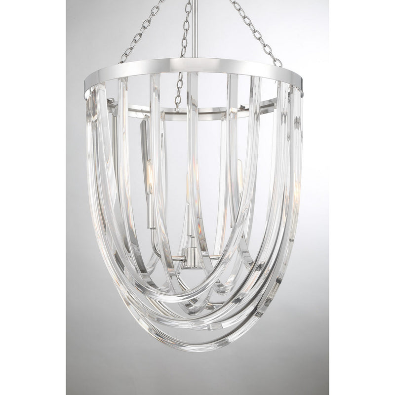 Savoy House 3-2999-3-109 Three Light Pendant, Polished Nickel (6)