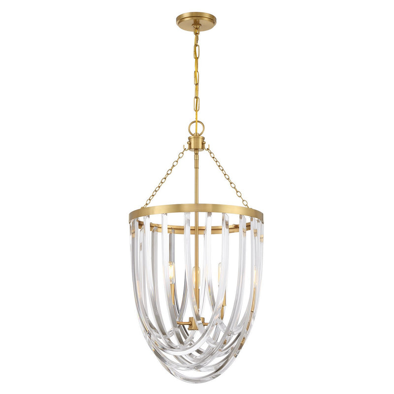 Savoy House 3-2999-3-322 Three Light Pendant, Warm Brass (2)
